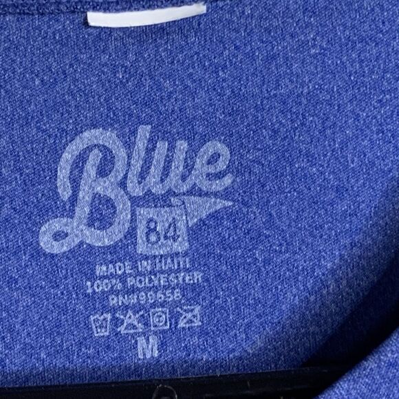 NCAA College World Series 2021 Blue 84 Tee Shirt w/ Complete Bracket Size Medium - Picture 2 of 6